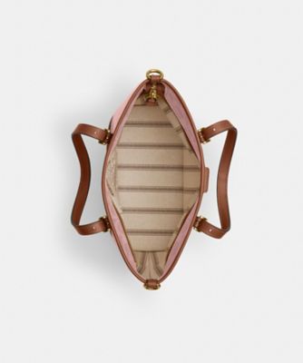 タクシー トート バッグ 21・シグネチャー キャンバス | COACH